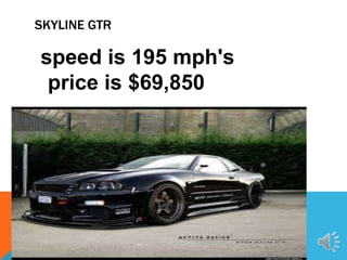 Skyline gtr vs skyline r355 | PPTX