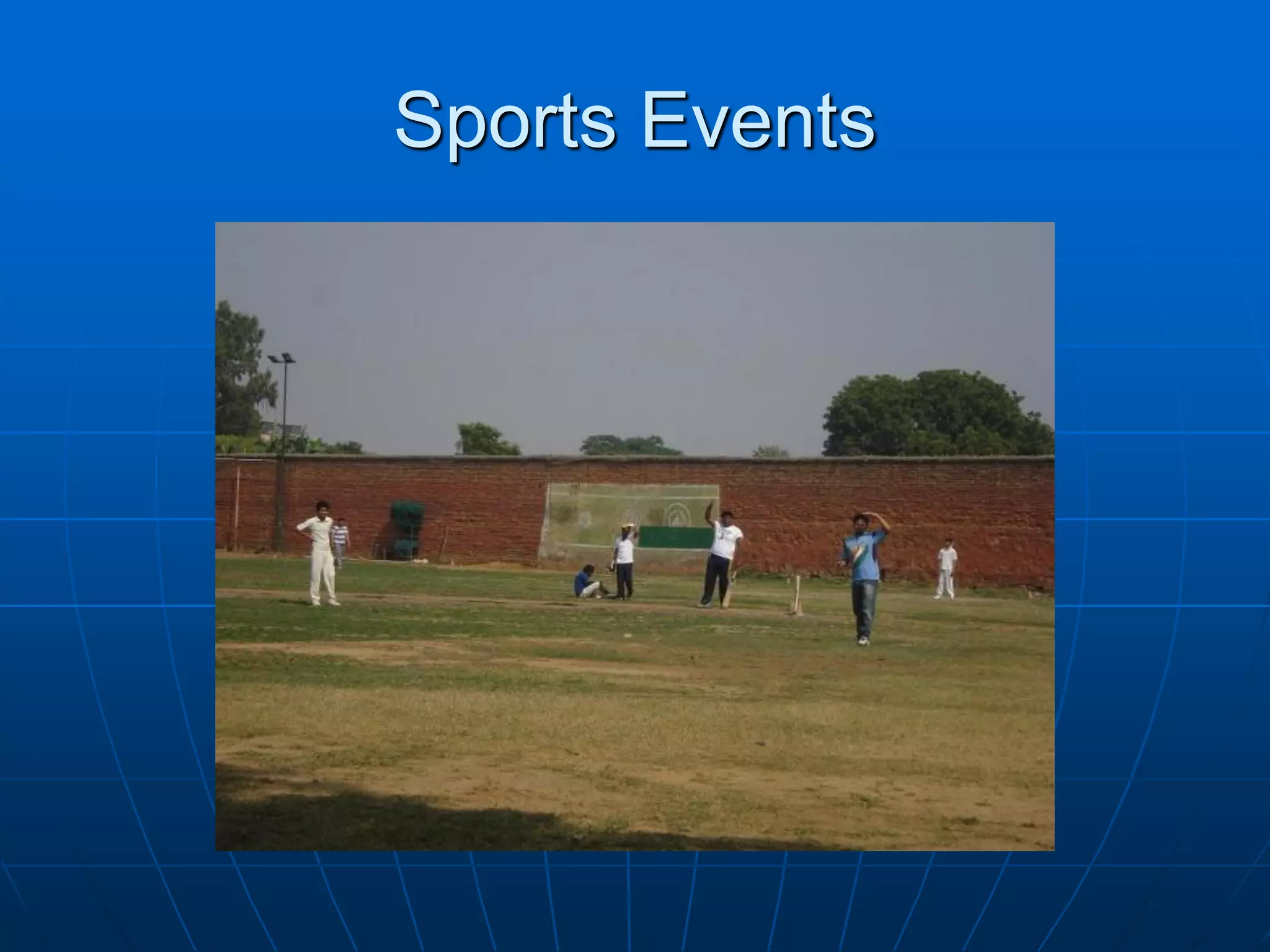 Sports Events
 
