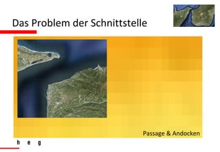 Das Problem der Schnittstelle Passage & Andocken 