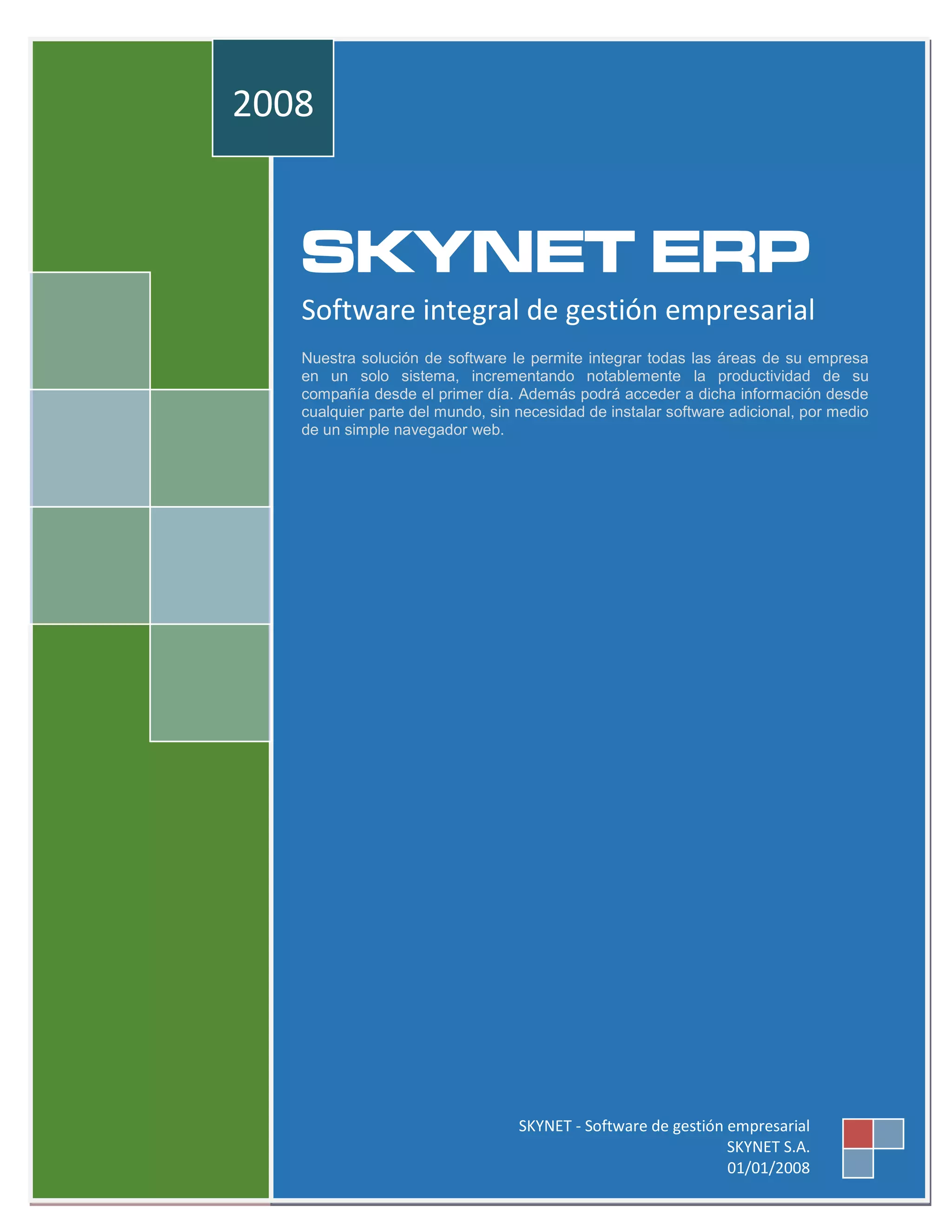 Skynet Erp Corporativo