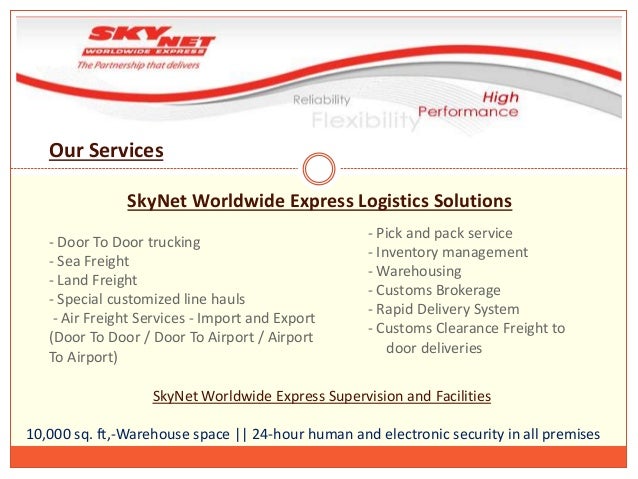 Skynet Courier Tracking Dubai