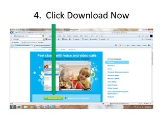 3.  Click Get Skype For Windows