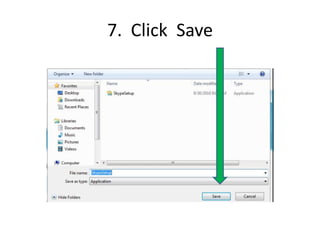6.  Click on Save
