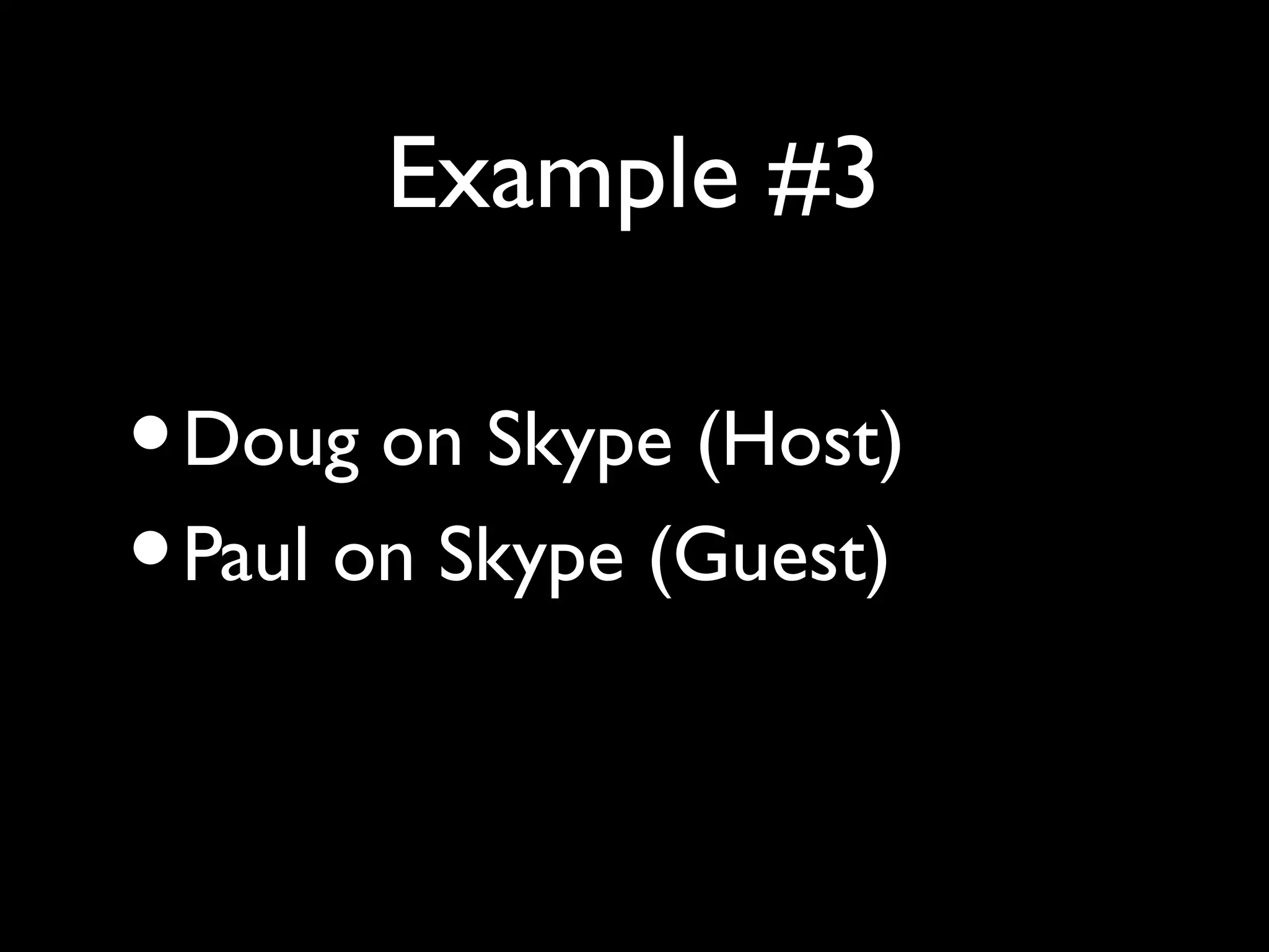 Skype for Interviews