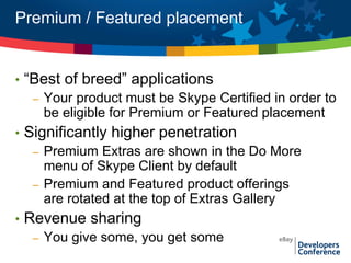 Skype Public APIs and Developer Services