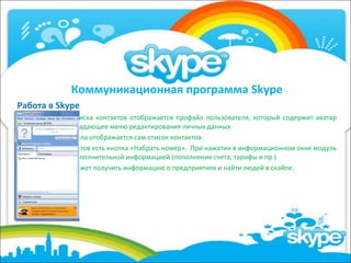 Skype Модуль 1 | PPT