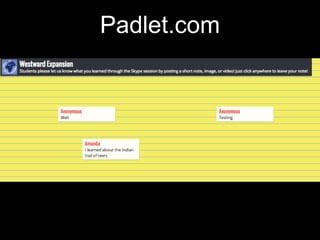 Padlet.com
 