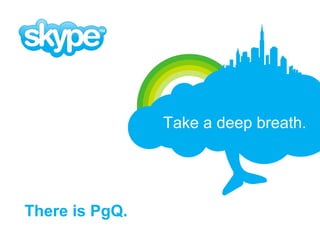 Take a deep breath. There is PgQ.