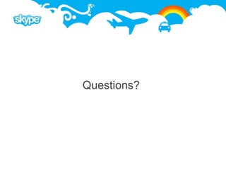 Questions?
 