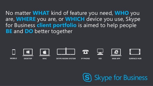 Skype for business on mac