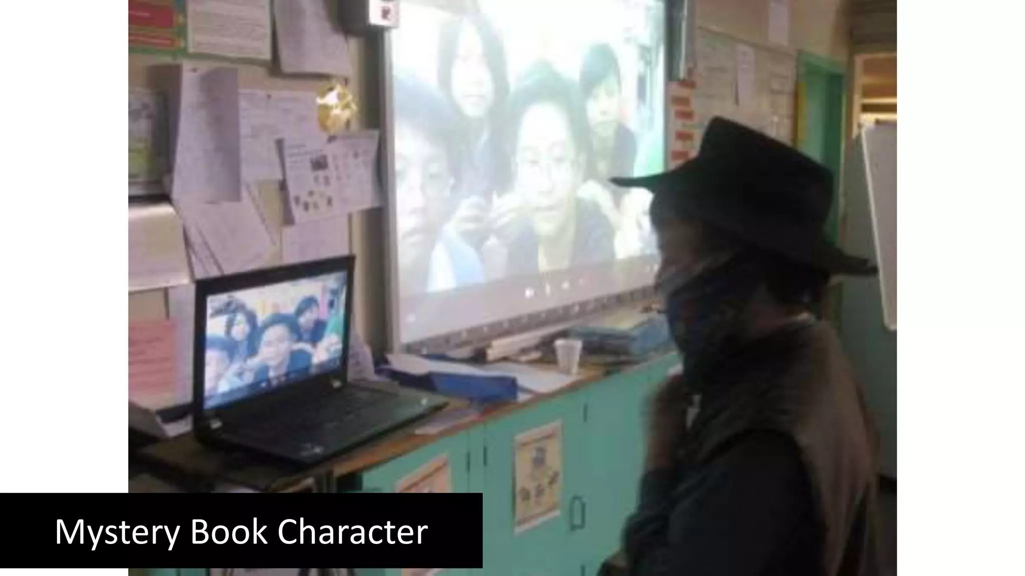 Mystery Book Character
 