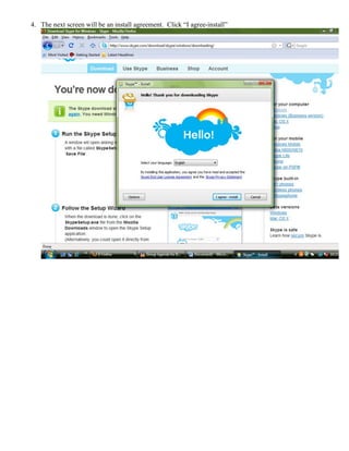 4. The next screen will be an install agreement. Click “I agree-install”
 