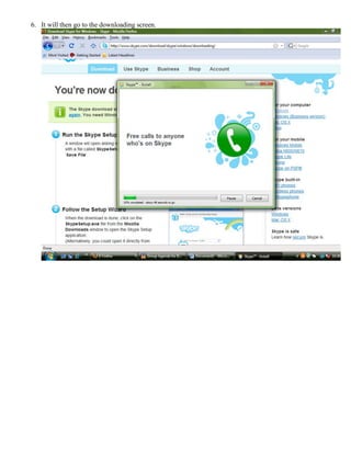 6. It will then go to the downloading screen.
 