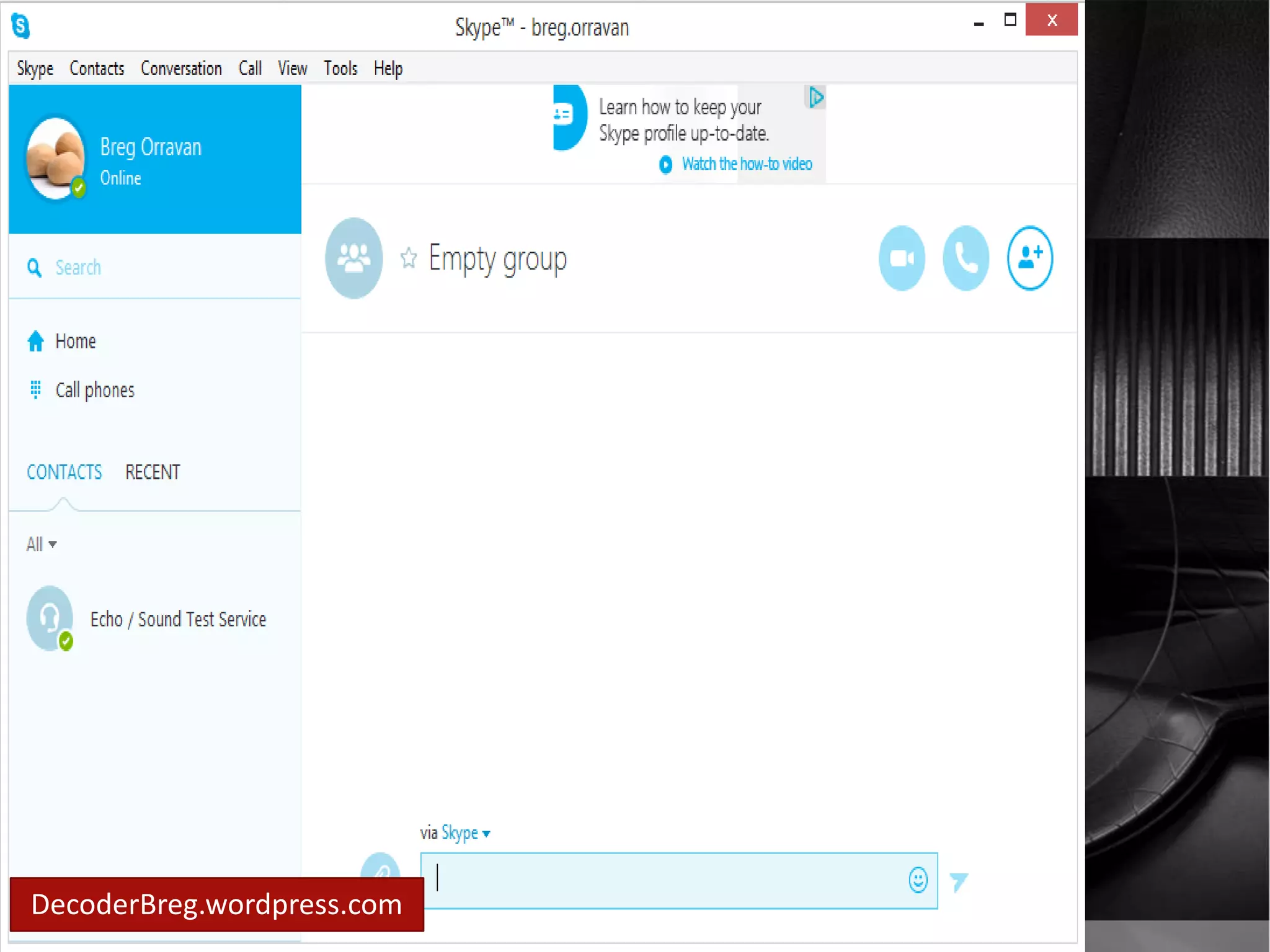 Or 
Use keyboard 
shortcut 
“CTRl+N” 
DecoderBreg.wordpress.com 
 