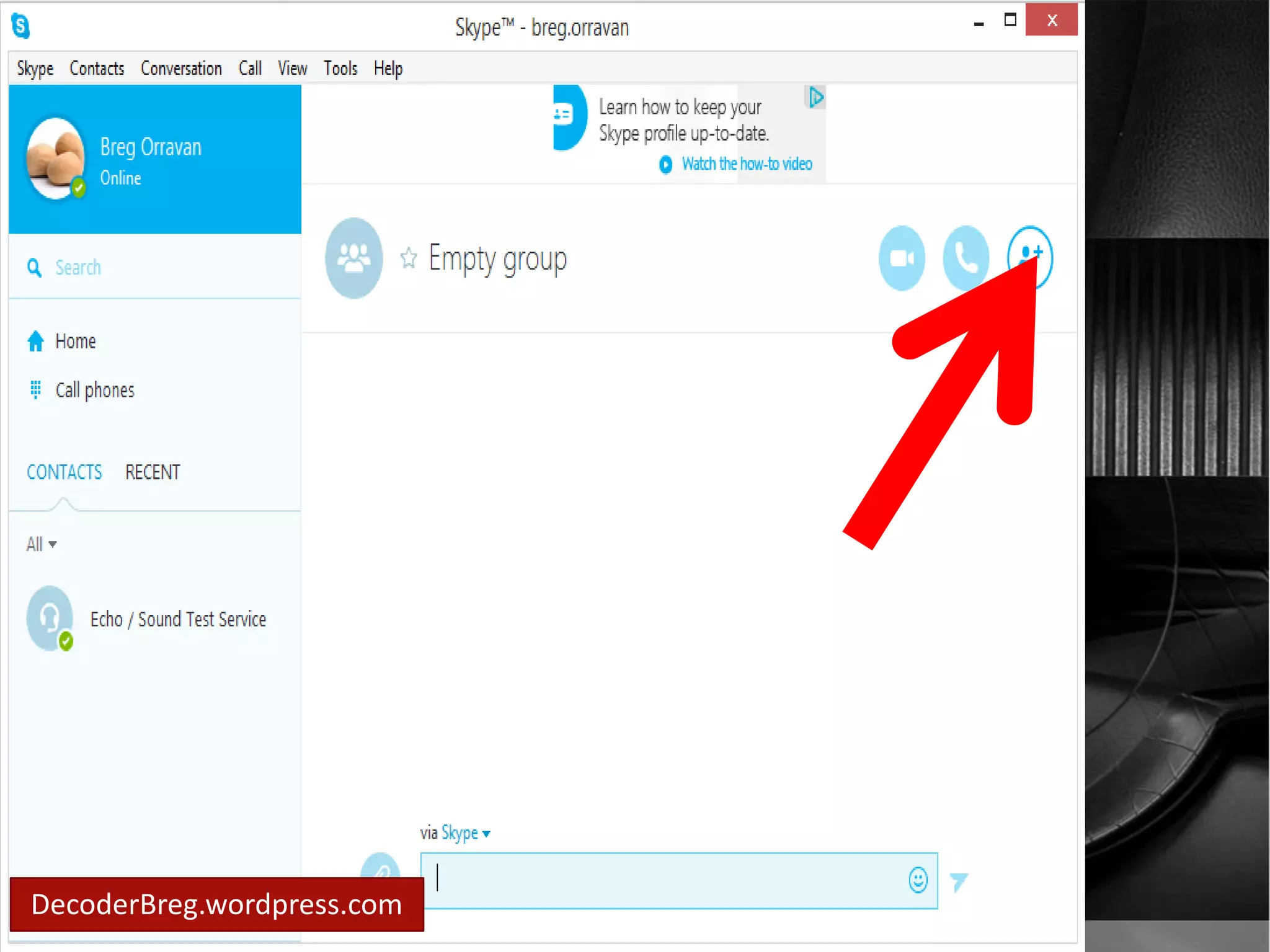 Or 
Use keyboard 
shortcut 
“CTRl+N” 
DecoderBreg.wordpress.com 
 
