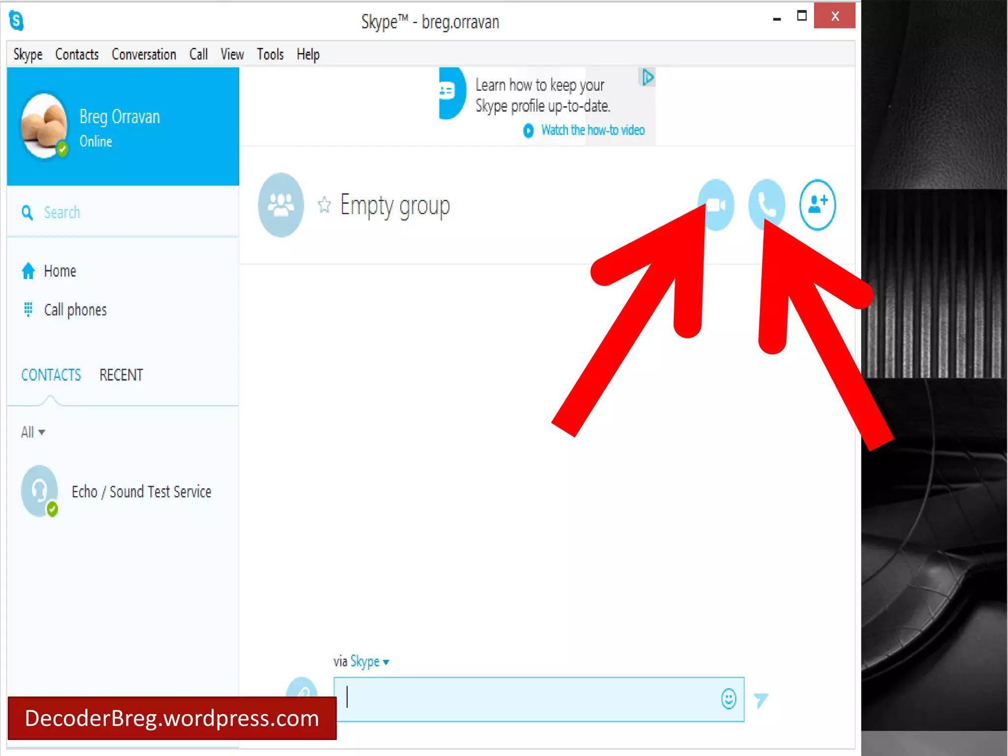 Or 
Use keyboard 
shortcut 
“CTRl+N” 
DecoderBreg.wordpress.com 
 