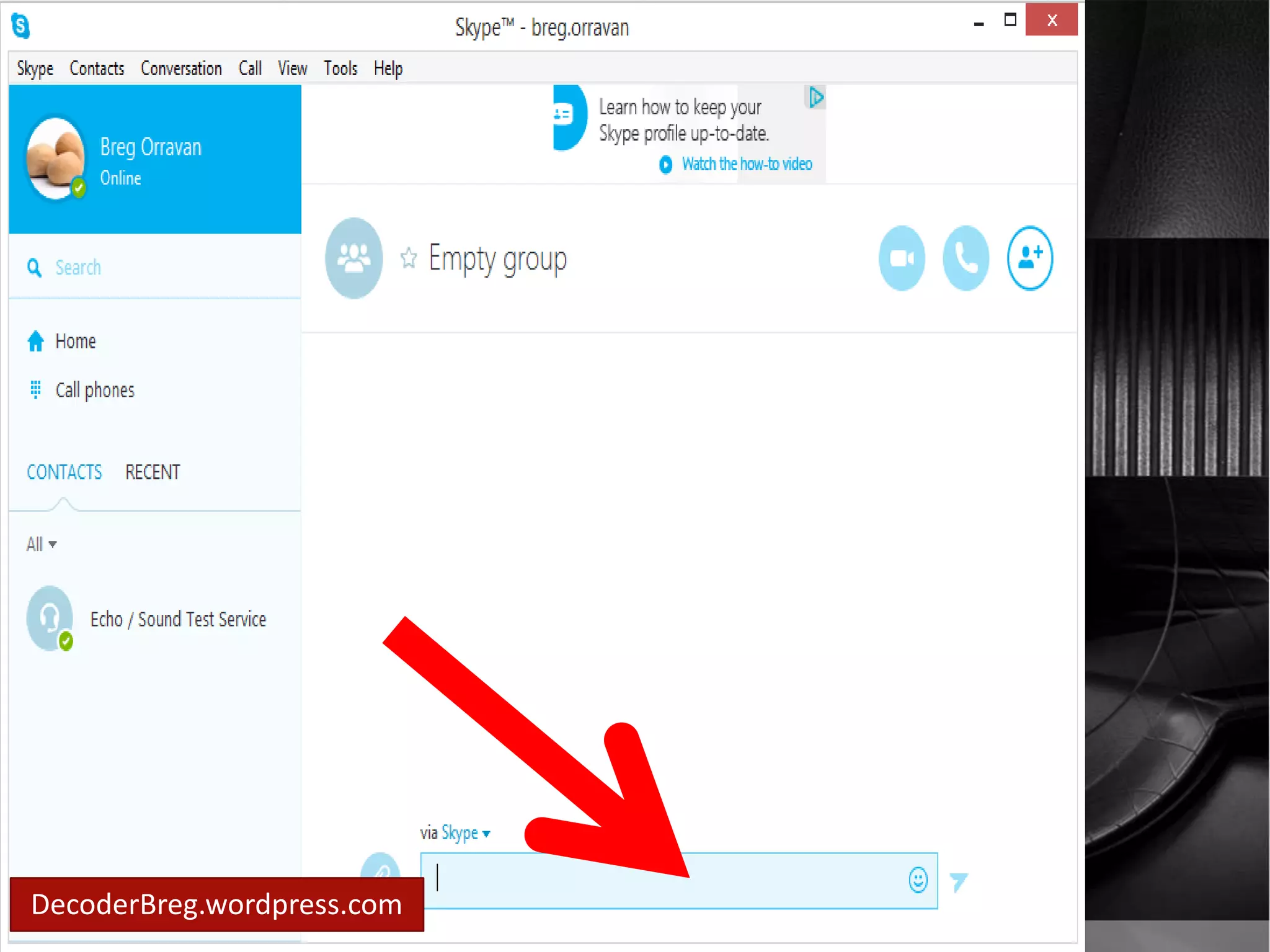 Or 
Use keyboard 
shortcut 
“CTRl+N” 
DecoderBreg.wordpress.com 
 