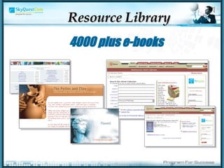 Resource Library 4000 plus e-books 