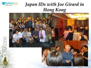 Japan IDs with Joe Girard in Hong Kong 
