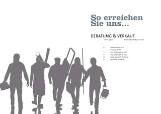 So erreichen
Sie uns...
BERATUNG & VERKAUF
     Tamer Aybaz             tamer.aybaz@sky-ranch.de



     P:      holteistrasse 10-11
             D-10245 Berlin
     T:      +49. (0)30 290 47 048
     F:      +49. (0)30 290 47 049
     U:      www.skyranch-berlin.de
     E:      post@sky-ranch.de
 