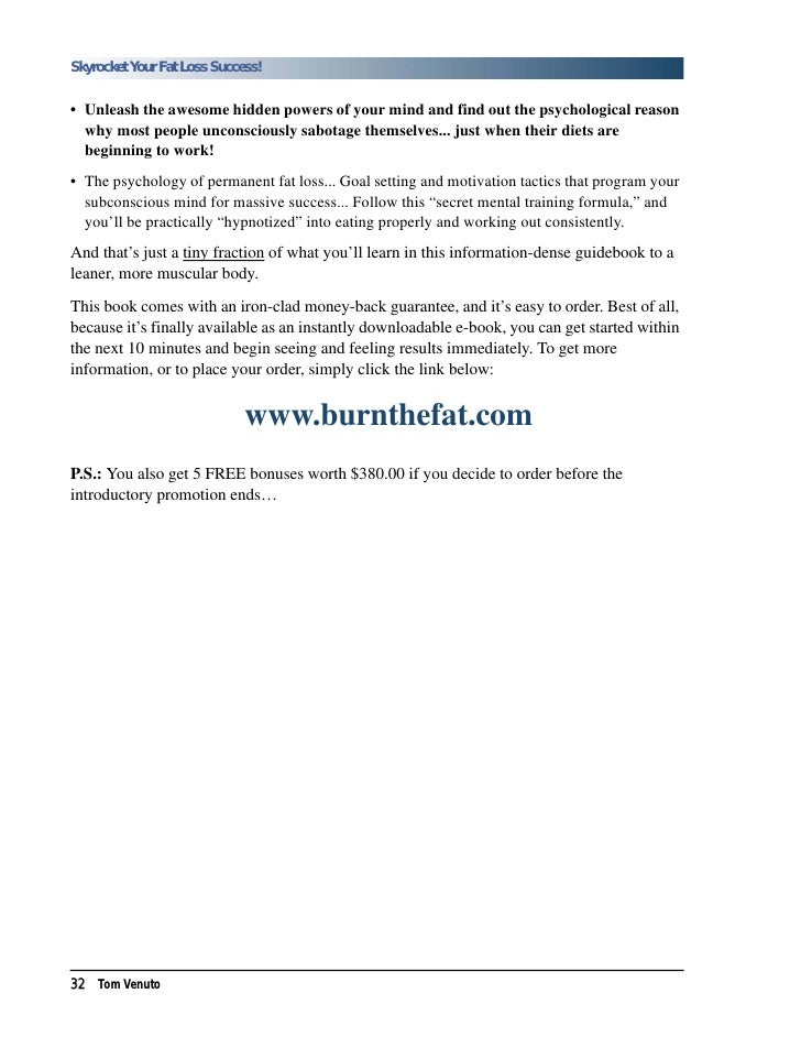 Free Burn Fat Feed Muscle Diet