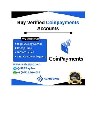 Skyrocket Your Crypto Business_ The Smart Way to Get a Verified Coinpayments Account.