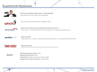 Son teknolojilerle tarihe, istikamete  ya da havalalanına göre optimal arama