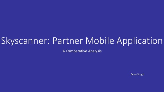 Skyscanner Partner Mobile Application