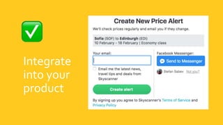 Integrate
into your
product
 