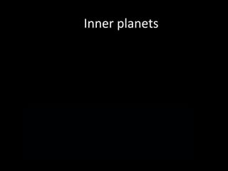 Inner planets