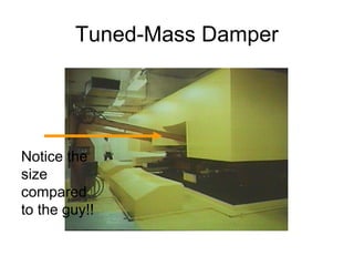 Tuned-Mass Damper
Notice the
size
compared
to the guy!!
 