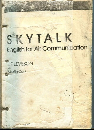 Skytalk english for air communication