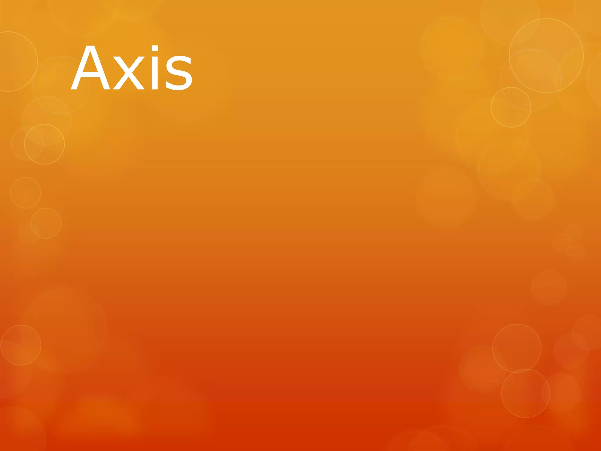 Axis
 
