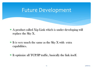 SKY X TECHNOLOGY | PPTX