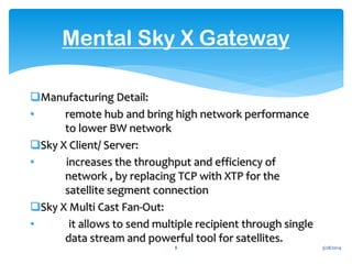 SKY X TECHNOLOGY | PPTX