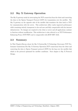 Sky X Tech Report | PDF
