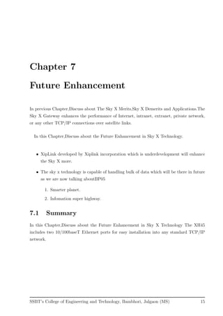 Sky X Tech Report | PDF