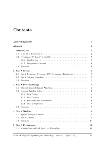 Sky X Tech Report | PDF