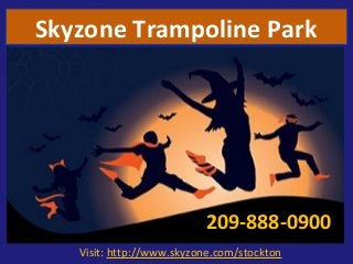 Visit: http://www.skyzone.com/stockton
Skyzone Trampoline Park
209-888-0900
 