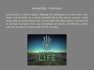 Second Life | PPTX