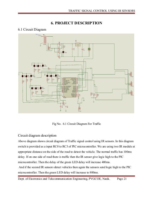 TRAFFIC SIGNAL CONTROL USING IR SENSORS