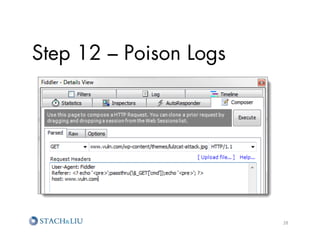 Step 12 – Poison Logs




                        28	
  
 