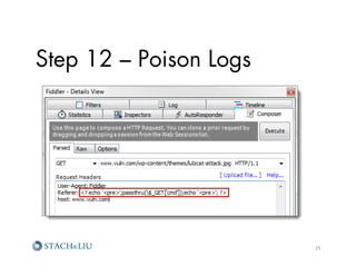 Step 12 – Poison Logs




                        29	
  
 
