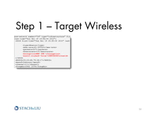 Step 1 – Target Wireless




                           53	
  
 