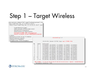 Step 1 – Target Wireless




                           54	
  
 
