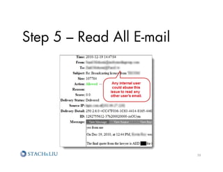 Step 5 – Read All E-mail




                           59	
  
 