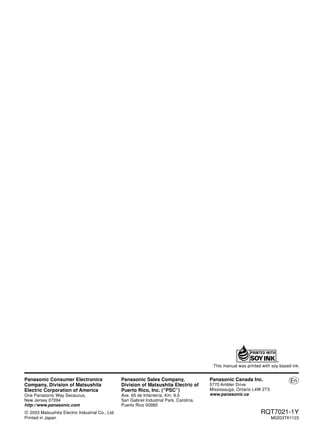 Technics Turntable System SL-1200 GLD Operating Instructions