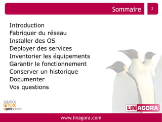 Vue d'avion d'un hébergeur libre