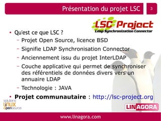 Alimentation et synchronisation d'annuaires LDAP