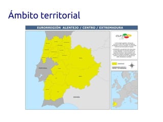 Ámbito territorial
 